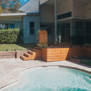 beautiful pool paving central coast