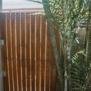 timber gate landscaping central coast