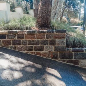 garden bed retaining wall central coast NSW